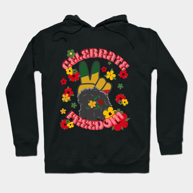 CELEBRATE FREEDOM Hoodie by Dot68Dreamz